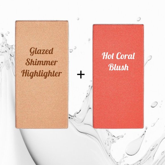 Bundle 2 Glazed Shimmer Highlighter Mary Kay Chromafusion - Picture 9 of 15